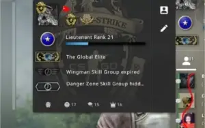 CONTA STEAM CSGO PRIME GLOBAL COM MEDALHA DE LEALDADE E 2021