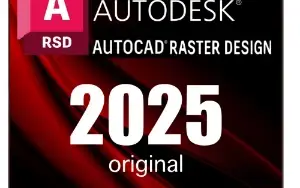 Autodesk Autocad Raster design para Windows - Original