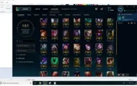 Conta LoL Ouro 2, 48 Campeões , 20 Skins