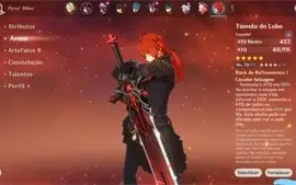 Genshin Impact AR55 |NA|  4 PERS 5*, 2 ARMAS 5*