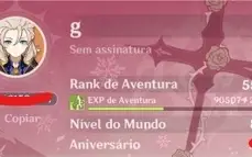 Genshin Impact AR55 |NA|  4 PERS 5*, 2 ARMAS 5*