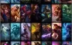 Conta League of Legends unranked lv30/borda gold/50 skins