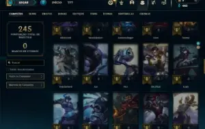 Bronze 3 com 85 Champs e 23 Skins ( Mais de 20 Jogos )