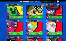 Conta brawl stars com ótimas skins e kanji acabou de liberar
