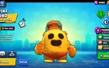 Conta brawl stars com ótimas skins e kanji acabou de liberar