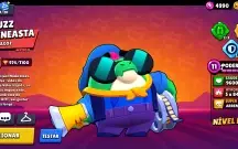 Conta brawl stars com ótimas skins e kanji acabou de liberar