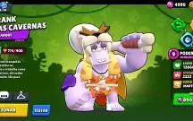 Conta brawl stars com ótimas skins e kanji acabou de liberar