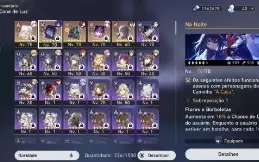 Lvl 59, Seele + cone/ fu xuan +cone/ luocha/ Kafka / Clara e