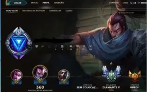 Conta Diamond V / All Champs/Runas/140 skins