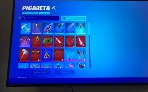 Conta Fortnite provo skins lobby