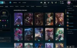 Vendo Conta LoL com várias skins (Urgente!)