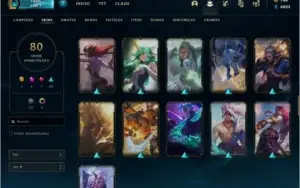 Vendo Conta LoL com várias skins (Urgente!)