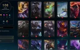 Vendo conta plat 1 / 113 skins / 63% de winrate