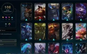 Vendo conta plat 1 / 113 skins / 63% de winrate