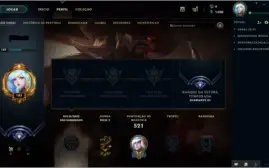 conta de lol d3
