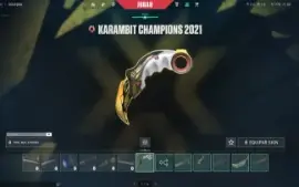 Conta de Valorant com Skins Champions [Aceito Troca]