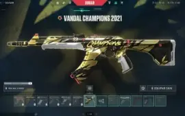 Conta de Valorant com Skins Champions [Aceito Troca]