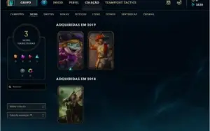 Conta League of Legends