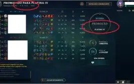 Conta lol Platina 4 com 47V e 22D, E-mail Não Confirmado