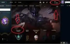 Conta lol Platina 4 com 47V e 22D, E-mail Não Confirmado