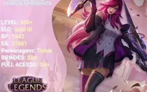 Conta LoL | 500 Skins | Melhor custo x benefício do site!