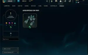 Unranked com 36 Champs e 3 Skins ( Ex Platina )