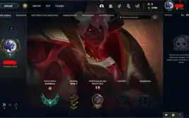 CONTA LEAGUE PLAT 2 80 PDL 72% WR SMURF JOGANDO COM D1