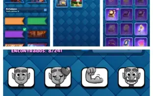 Conta Clash Royale básica nível 22 (09 torre do rei)