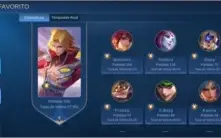 Conta mobile legends mítico 2 70 heróis, 77 skins