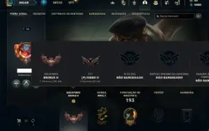 Conta bronze 2 com 65 Champs e 50 Skins ( MAIN ADC )