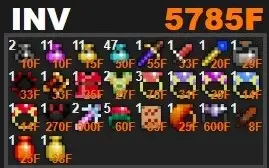 CONTA REALM OF THE MAD GOD YELLOW STAR!!!