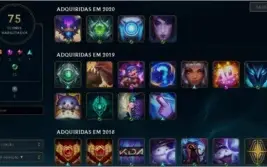 Conta Ex Platina 4 - Ex Smurf  - 51 Campeões - 18 Skins
