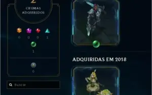 Conta Ex Platina 4 - Ex Smurf  - 51 Campeões - 18 Skins