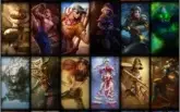 CONTA LOL - LVL 30(Unranked) - 73 CAMPEOES - 32 SKINS