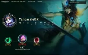 CONTA LOL - LVL 30(Unranked) - 73 CAMPEOES - 32 SKINS