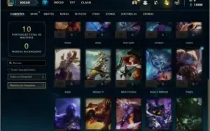 Conta bronze 1 com 4 skins e 25 champs EMAIL NÃO CONFIRMADO