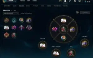 Conta League of Legends (LoL) Diamante 4 com 1035 de RP