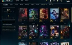 Conta League of Legends (LoL) Diamante 4 com 1035 de RP