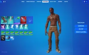 Conta de Fortnite Com Travis + Minty & Vbucks Infinitos