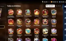 Conta de epic seven com 11 ML+ 30 k de skystones+1000 folhas