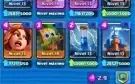 conta crash royale full nv 13, maximo 6154 trofeus, 515 gema