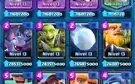 conta crash royale full nv 13, maximo 6154 trofeus, 515 gema