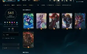 Conta Lol 583 Skins Barata