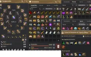 VConta Black Desert Level 61 + 25K Crons + Traje Premium