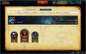 Conta lv.30 Unranked | Skins | Maestria 5