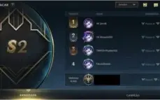 Conta Lol Wild rift Top 10% Servidor