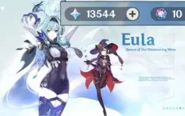EULA + MONA + XINYAN C6 + 13k PRIMO + 10 FATES