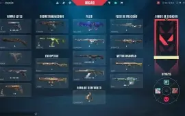 Conta Valorant 44 Skins+ 2 Facas Singularity Phantom, Sovere