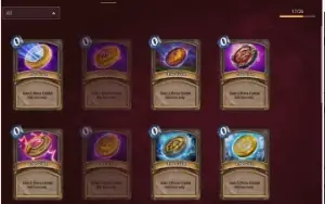 Conta Hearthstone 387 Lendárias (Toda Coleção Do Padrão)