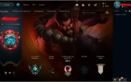Vendo conta lol do ano de 2013 com varias skins